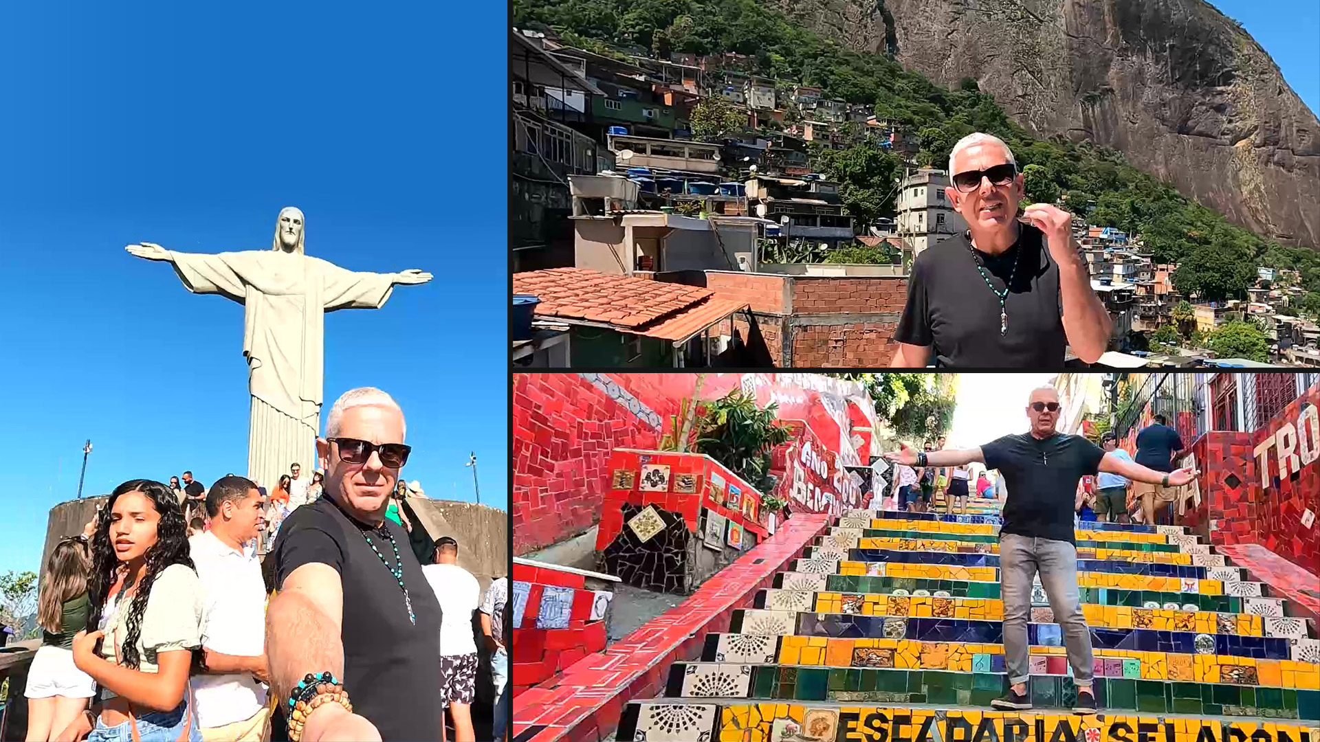 Δελτίο Τύπου - Εικόνες - Ο Τάσος Δούσης ταξιδεύει στο Ρίο ντε Τζανέιρο