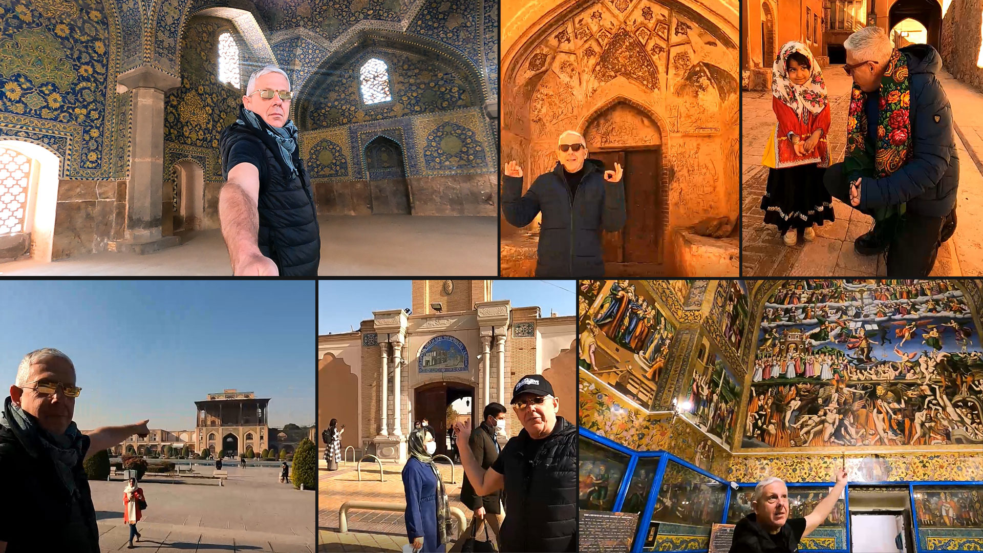 Δελτίο Τύπου - Εικόνες - Ο Τάσος Δούσης στο Ιράν και στο μαγευτιικό Ισφαχάν