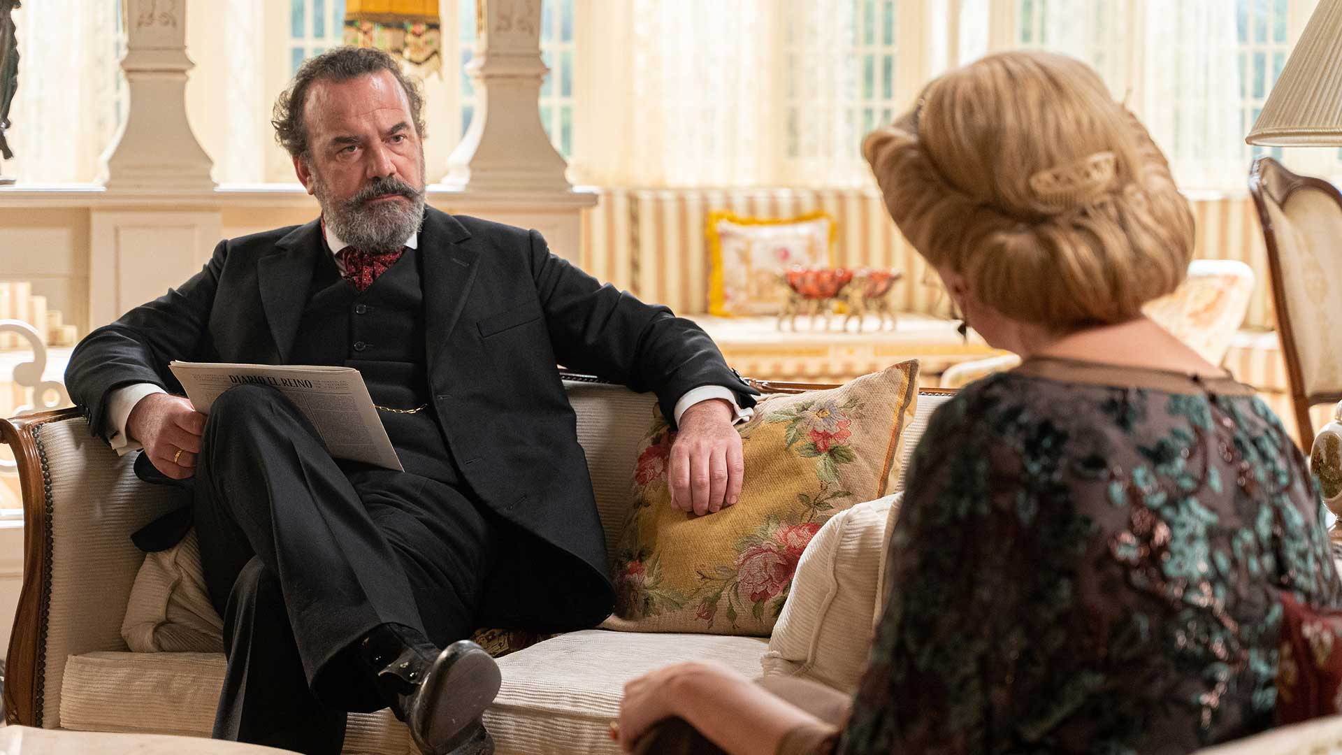 Δελτίο τύπου - La Promesa - O Αλόνσο θέλει να πάρει δάνειο από τον πεθερό του αλλά η Κρουθ αντιδρά Δελτίο τύπου - La Promesa - O Αλόνσο θέλει να πάρει δάνειο από τον πεθερό του αλλά η Κρουθ αντιδρά